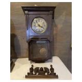 Antique Manor ï¿½Gloriaï¿½ wall clock.   including