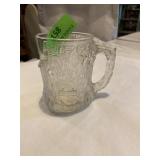 1993 the Flintstones Roc Donaldï¿½s glass coffee