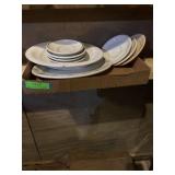 Collection of vintage restaurantware  platters