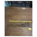 Vintage large monkey wrench