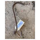 Old gaff hook, 12 inches