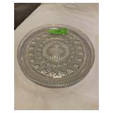 Vintage cake, plate button and cane pattern 9