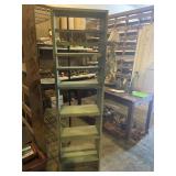 Seven shelf cabinet 69 1/2 x 18 x 10