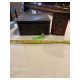 Antique tobacco tins