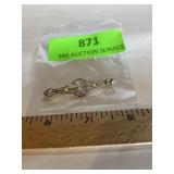 Vintage 14 karat brooch