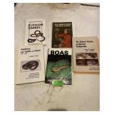 Collection of snake books