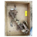 Vintage Ice skates with key