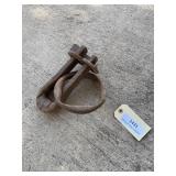 Vintage tow hook, 9 inches