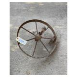 Vintage 16 inch steel wheel
