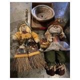 Fall decor, and fabric woven bowl