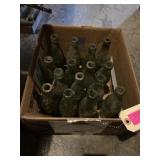 Collection of vintage Texas Coca-Cola bottles,