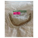 Antique three strand pearl necklace.. one strand