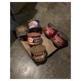 Vintage coffee tins