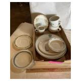 Collection of assorted dinnerware