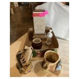 Assorted vintage ceramics