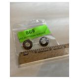 925 silver pierced earrings