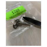 Vintage clock mantle key