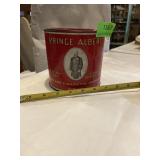 Vintage Prince Albert pipe and cigarette tobacco