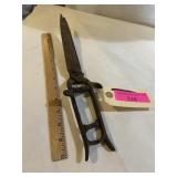 Vintage pruning gardening shears