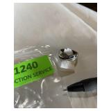 925 silver ring with stones