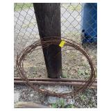 Roll of barbed wire