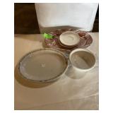 Collection of assorted vintage restaurant ware