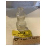 1930- 40s vintage Hazel glass small bottle