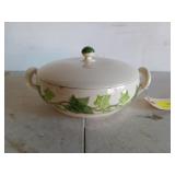 Franciscan Ivy soup tureen, has minor chips,