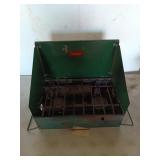 17-in green Coleman camping stove