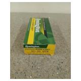 20 rounds Remington 30-30