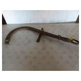 36-in primitive iron piece / farm equipment?