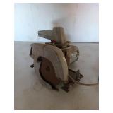 One horsepower Black & Decker 7 1/4 in circular