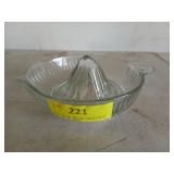 Glass juicer, 2x6-in