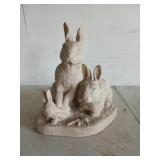 Austin Productions "all ears" rabbit sculpture