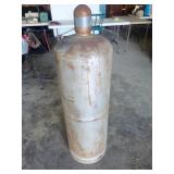 100 lb propane cylinder 25% full?