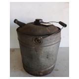 Galvanized gas can with spout, 4 gallons?