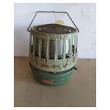Green Coleman catalytic heater, untested, 10x10 in