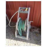 Ames hose reel with hose