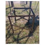 Metal table stands 30x30x30