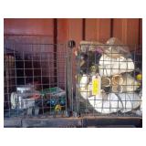 Basket of assorted plumbing