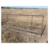10 ft gate little bent little rusty 52-in tall