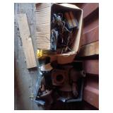 Box of disc parts and assorted Cb stuff