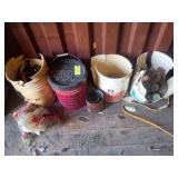 Electric fence stuff and assorted screws