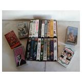 20 plus VHS tapes, some have original plastic