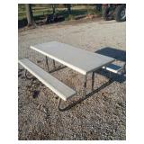 6 ft lifetime folding picnic table