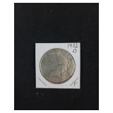 1923 d silver Dollar