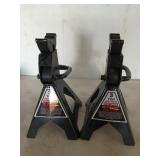 Pair of 3 ton jack stands by Craftsman