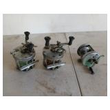 Shakespeare service model FF 1944 fishing reels