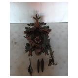 Regula cuckoo clock, hunting themed, made in