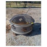 30 in Texas fire pit